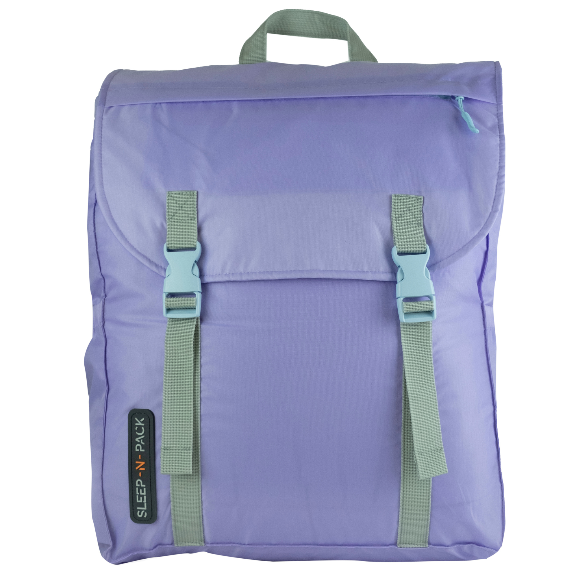 Sleep-n-pack: Packable Sleeping Bag, Big Kid 7-12+ yrs - Violet Dream/ClearWater