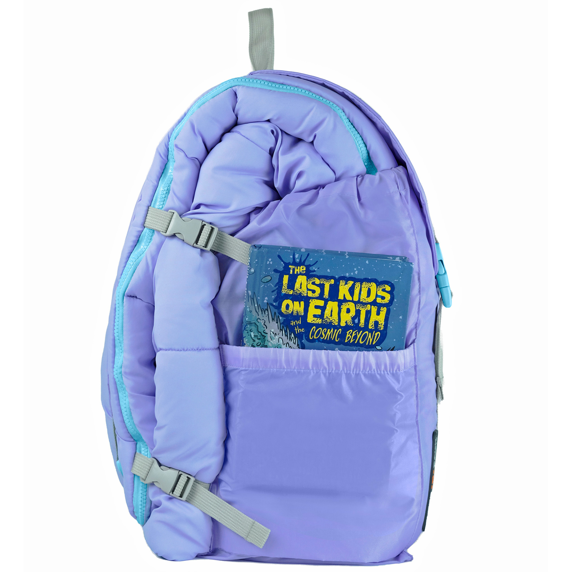 Sleep-n-pack: Packable Sleeping Bag, Big Kid 7-12+ yrs - Violet Dream/ClearWater