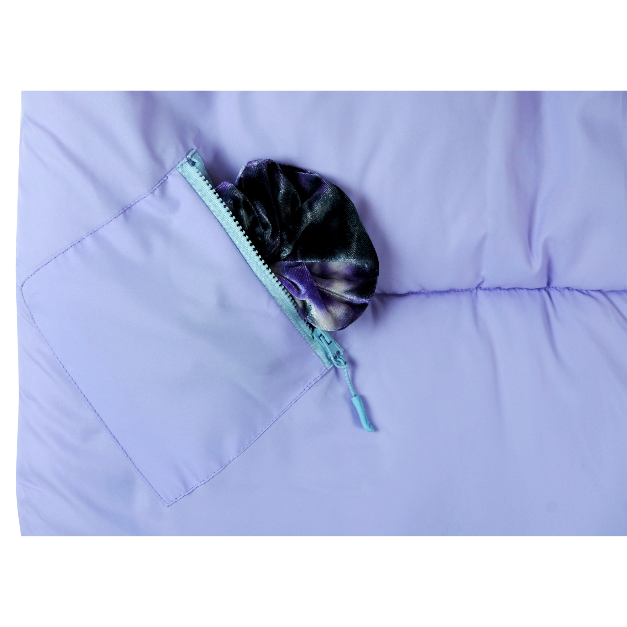 Sleep-n-pack: Packable Sleeping Bag, Big Kid 7-12+ yrs - Violet Dream/ClearWater
