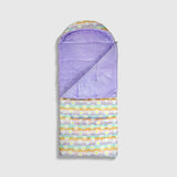 Sleep-n-pack: Packable Sleeping Bag, Big Kid 7-12+ yrs  - Happy Daisy Stripes