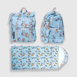 Sleep-N-Pack™ Big Kid Sleeping Bag Backpack – Sweet Cats Print