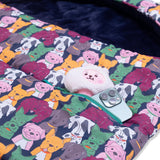 Sleep-N-Pack™ Big Kid Sleeping Bag Backpack – Walter and Friends Print