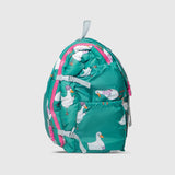 Sleep-N-Pack™ Big Kid Sleeping Bag Backpack – Silly Ducks in Golf Green