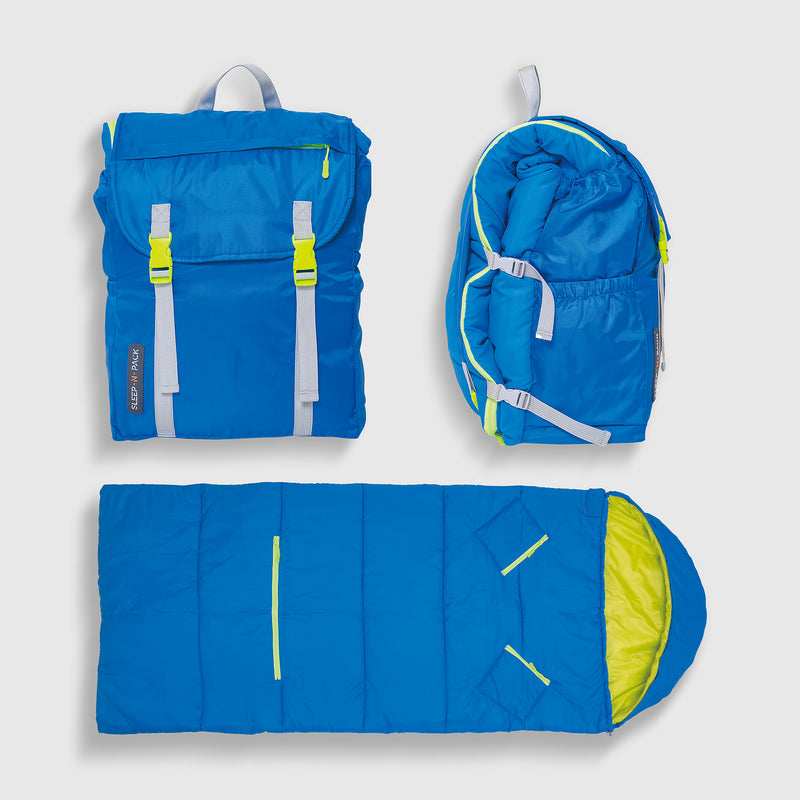 Sleep-N-Pack™ – Big Kid Size | Brilliant Blue