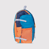 Sleep-N-Pack™ – Big Kid Size | Color Block Camp Collection: Enamel Blue, Persimmon & Navy Blue