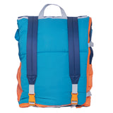 Sleep-N-Pack™ – Big Kid Size | Color Block Camp Collection: Enamel Blue, Persimmon & Navy Blue