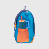 Sleep-N-Pack™ – Big Kid Size | Color Block Camp Collection: Enamel Blue, Persimmon & Navy Blue