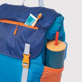 Sleep-N-Pack™ – Big Kid Size | Color Block Camp Collection: Enamel Blue, Persimmon & Navy Blue