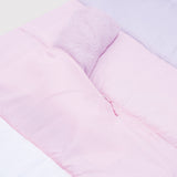 Sleep-N-Pack™ – Big Kid Size | Color Block Pink/Lilac/Coconut