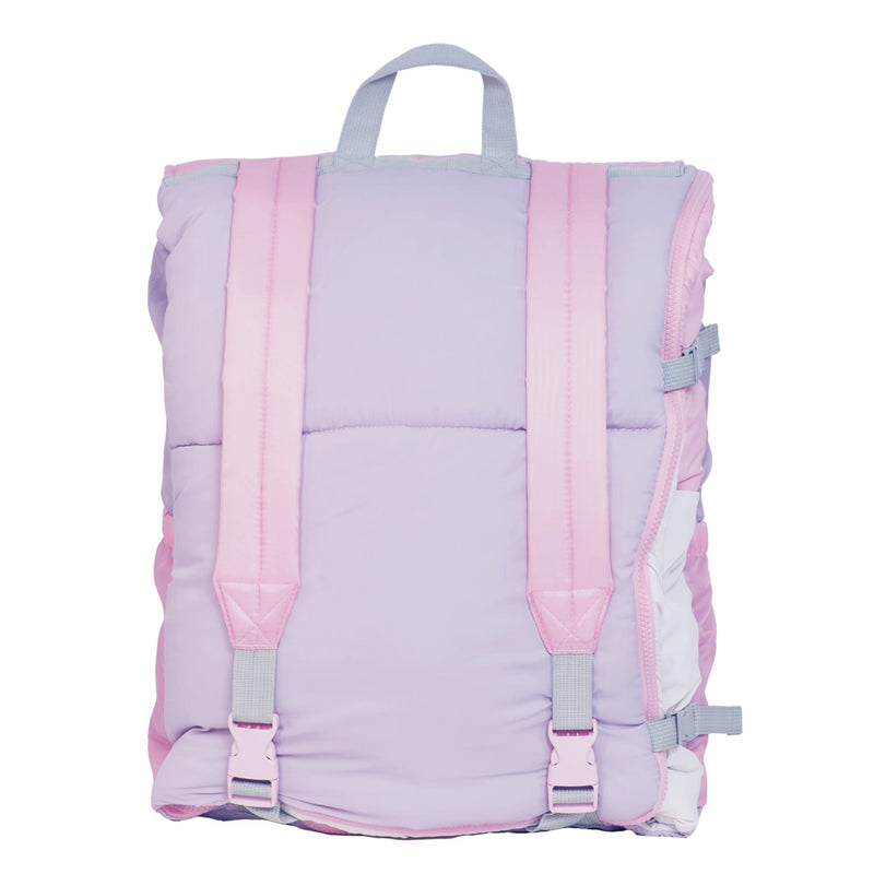 Sleep-N-Pack™ – Big Kid Size | Color Block Pink/Lilac/Coconut