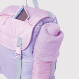 Sleep-N-Pack™ – Big Kid Size | Color Block Pink/Lilac/Coconut