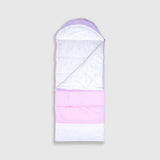 Sleep-N-Pack™ – Big Kid Size | Color Block Pink/Lilac/Coconut