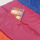 Sleep-N-Pack™ – Big Kid Size | Color Block Camp Collection: Navy, Fiery Red & Mulberry