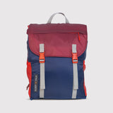 Sleep-N-Pack™ – Big Kid Size | Color Block Camp Collection: Navy, Fiery Red & Mulberry
