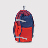 Sleep-N-Pack™ – Big Kid Size | Color Block Camp Collection: Navy, Fiery Red & Mulberry