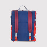 Sleep-N-Pack™ – Big Kid Size | Color Block Camp Collection: Navy, Fiery Red & Mulberry