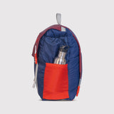 Sleep-N-Pack™ – Big Kid Size | Color Block Camp Collection: Navy, Fiery Red & Mulberry
