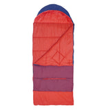 Sleep-N-Pack™ – Big Kid Size | Color Block Camp Collection: Navy, Fiery Red & Mulberry