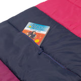 Sleep-N-Pack™ – Big Kid Size | Color Block Raspberry Sorbet, Navy & Winterberry
