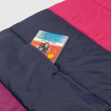 Sleep-N-Pack™ – Big Kid Size | Color Block Raspberry Sorbet, Navy & Winterberry
