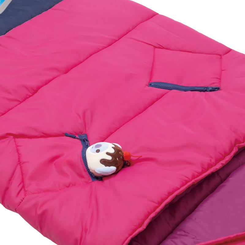 Sleep-N-Pack™ – Big Kid Size | Color Block Raspberry Sorbet, Navy & Winterberry