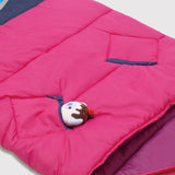 Sleep-N-Pack™ – Big Kid Size | Color Block Raspberry Sorbet, Navy & Winterberry