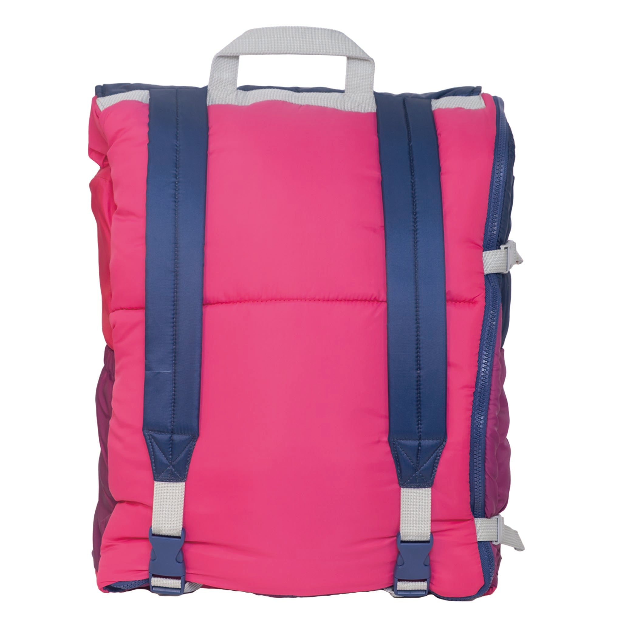 Sleep-N-Pack™ – Big Kid Size | Color Block Raspberry Sorbet, Navy & Winterberry