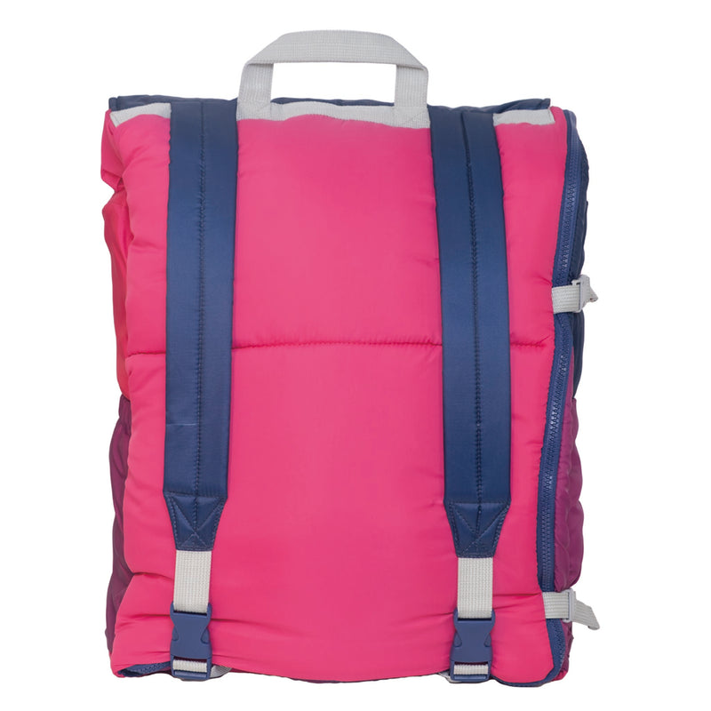 Sleep-N-Pack™ – Big Kid Size | Color Block Raspberry Sorbet, Navy & Winterberry