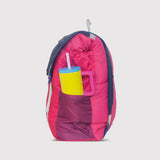 Sleep-N-Pack™ – Big Kid Size | Color Block Raspberry Sorbet, Navy & Winterberry