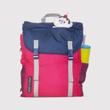 Sleep-N-Pack™ – Big Kid Size | Color Block Raspberry Sorbet, Navy & Winterberry