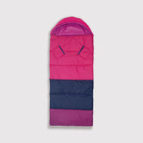 Sleep-N-Pack™ – Big Kid Size | Color Block Raspberry Sorbet, Navy & Winterberry