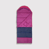 Sleep-N-Pack™ – Big Kid Size | Color Block Raspberry Sorbet, Navy & Winterberry