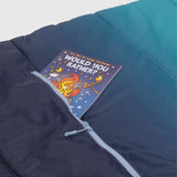 Sleep-N-Pack™ – Big Kid Size | Color Block Camp Collection: Blue Ombre