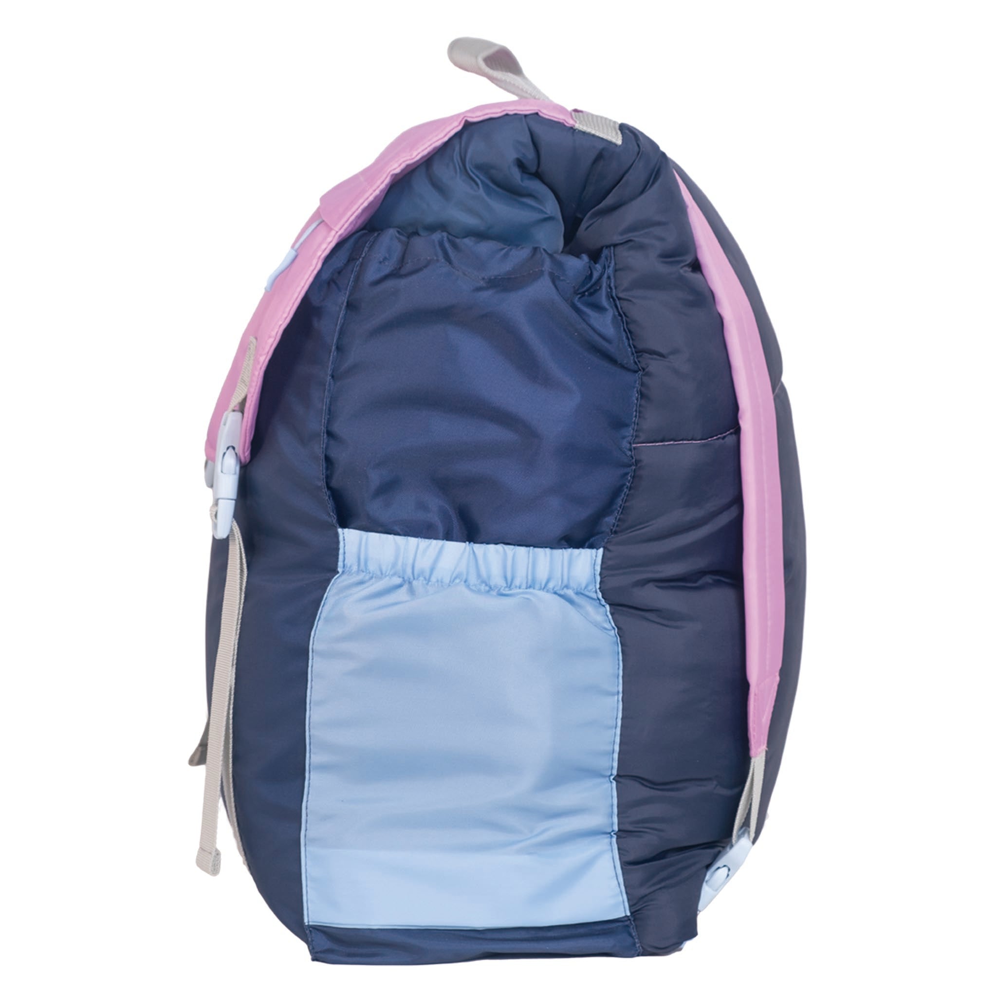 Sleep-N-Pack™ – Big Kid Size | Color Block Camp Collection: Blue Ombre