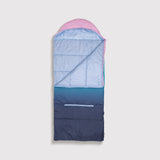 Sleep-N-Pack™ – Big Kid Size | Color Block Camp Collection: Blue Ombre