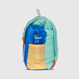 Sleep-N-Pack™ – Big Kid Size | Color Block Camp Collection: Blue Smile Face