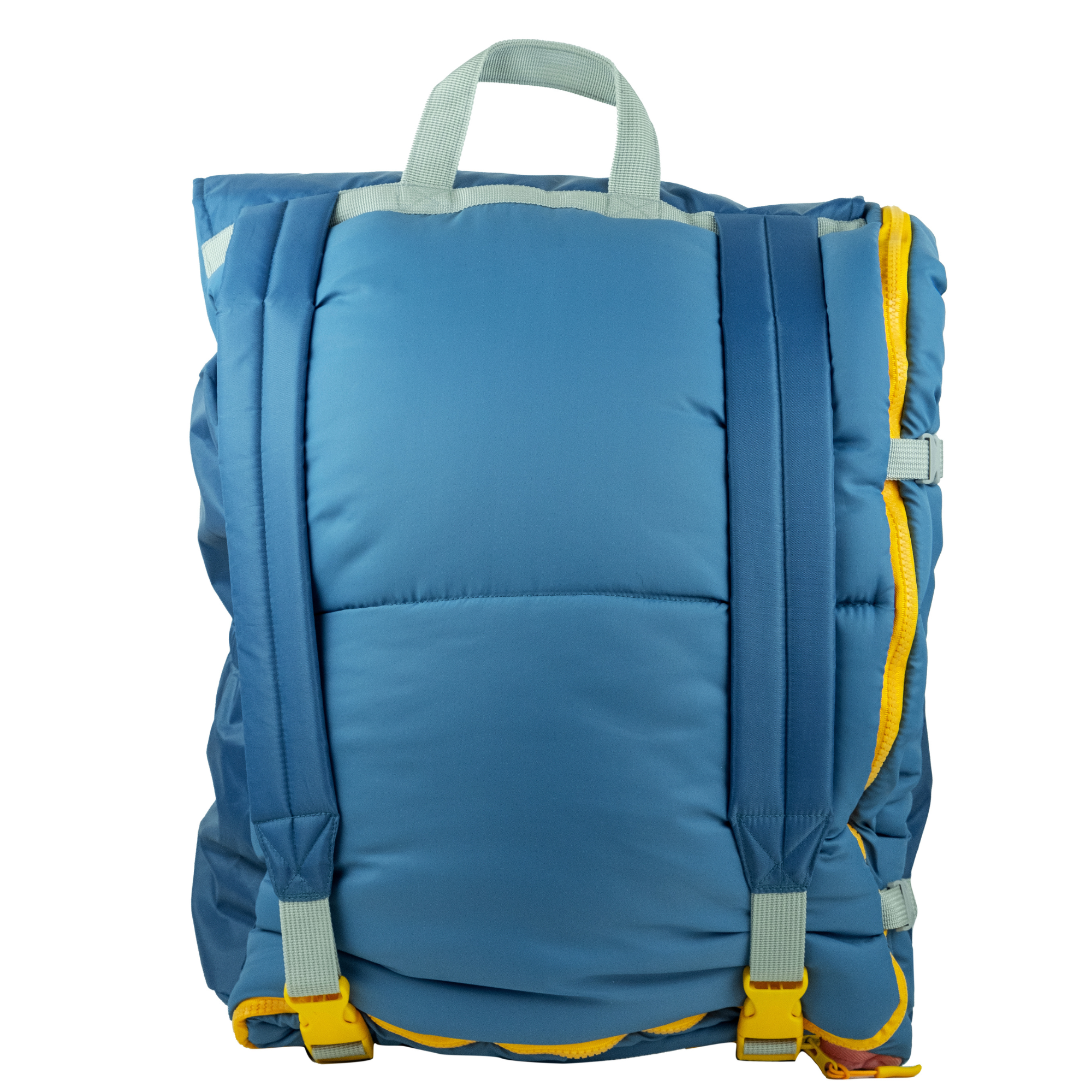 Sleep-n-pack: Packable Sleeping Bag, Big Kid 7-12+ yrs - Hudson Blue/Cherry Pink Sherpa