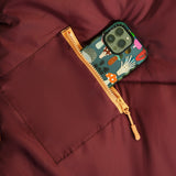 Sleep-n-pack: Packable Sleeping Bag, Big Kid 7-12+ yrs - WinterBerry/Goldenrod Sherpa