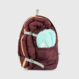 Sleep-n-pack: Packable Sleeping Bag, Big Kid 7-12+ yrs - WinterBerry/Goldenrod Sherpa