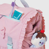 Sleep-N-Pack™ – Little Kid Size | Bows & Ruffles Cotton Candy Pink Corduroy