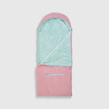 Sleep-N-Pack™ – Little Kid Size | Bows & Ruffles Cotton Candy Pink Corduroy