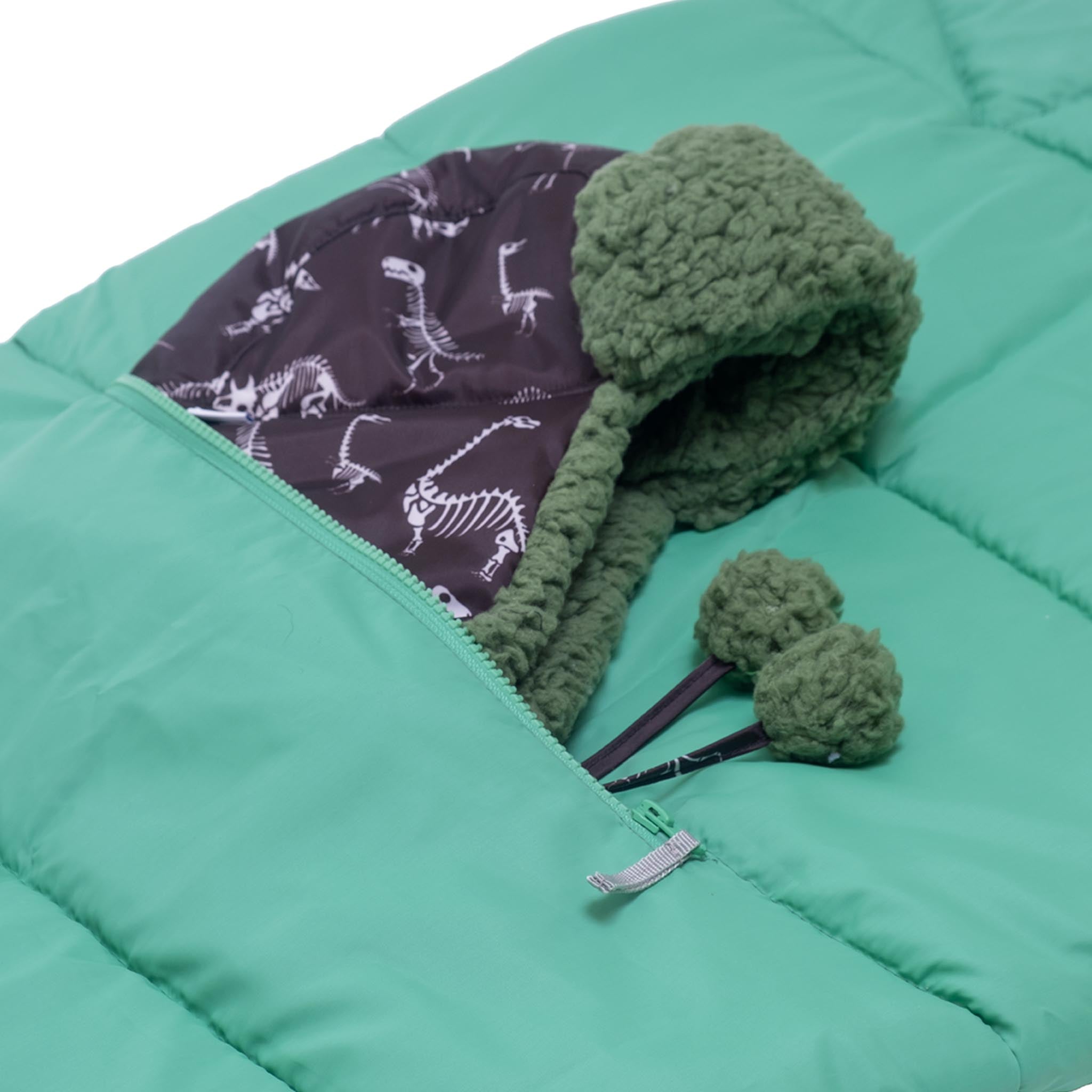 Sleep-N-Pack™ – Little Kid Size | Glow-In-The-Dark Collection: Glow Dino Bones