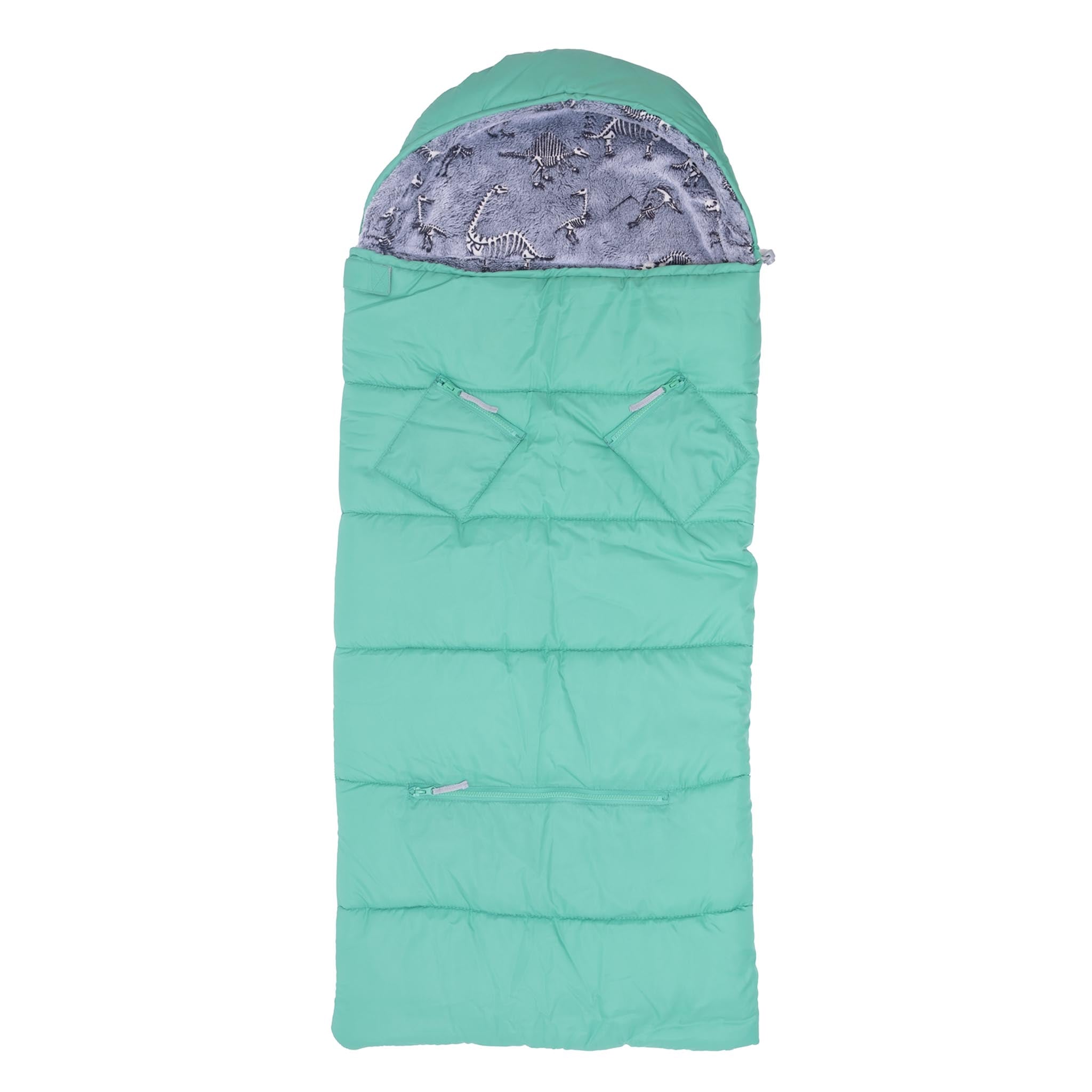 Sleep-N-Pack™ – Little Kid Size | Glow-In-The-Dark Collection: Glow Dino Bones