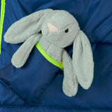 Sleep-N-Pack: Packable Sleeping Bag, Little Kid 3-6 yrs - Surfer Blue/Glow In The Dark Moon & Stars