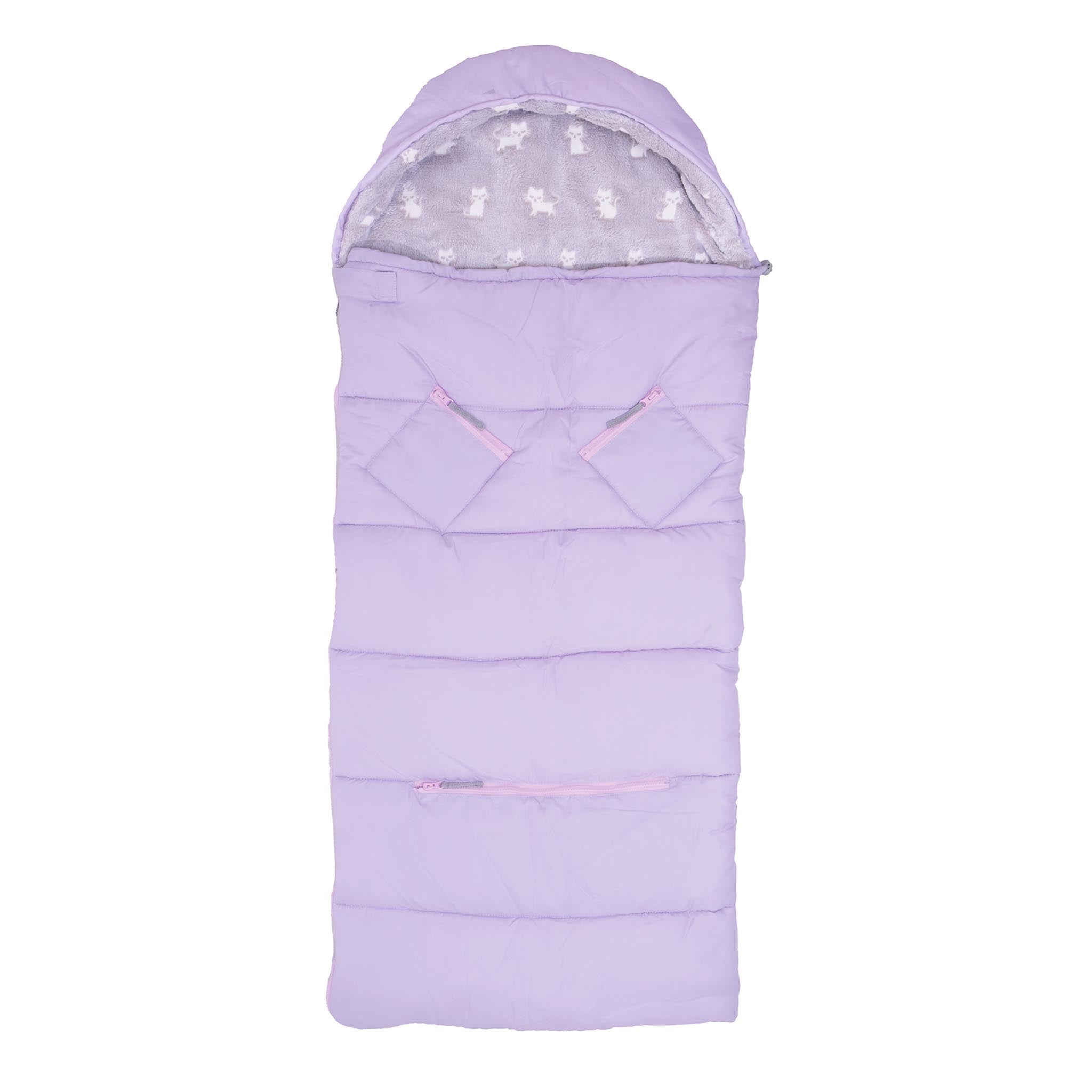 Sleep-N-Pack™ – Little Kid Size | Glow-In-The-Dark Collection: Glow Kittens