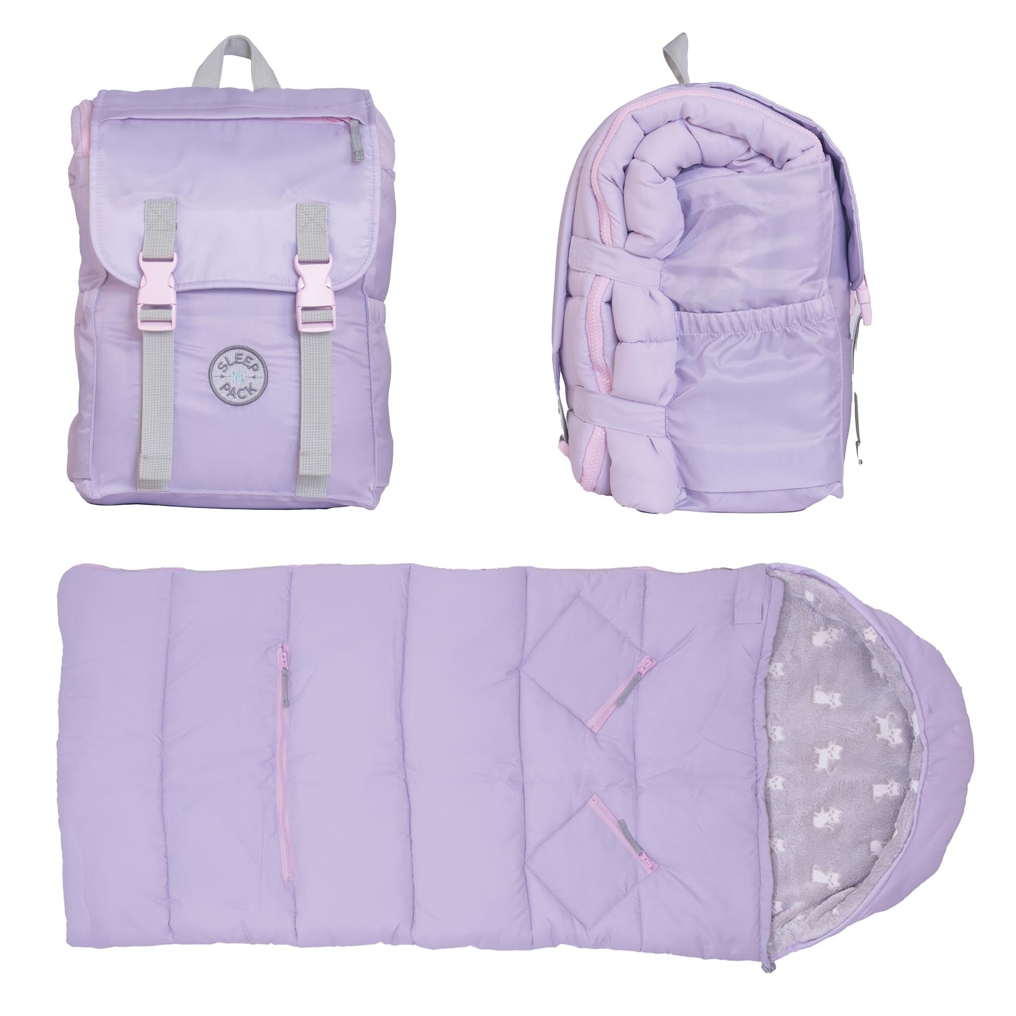 Sleep-N-Pack™ – Little Kid Size | Glow-In-The-Dark Collection: Glow Kittens