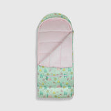 Sleep-N-Pack: Packable Sleeping Bag, Little Kid 3-6 yrs - Camping Animals