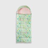 Sleep-N-Pack: Packable Sleeping Bag, Little Kid 3-6 yrs - Camping Animals