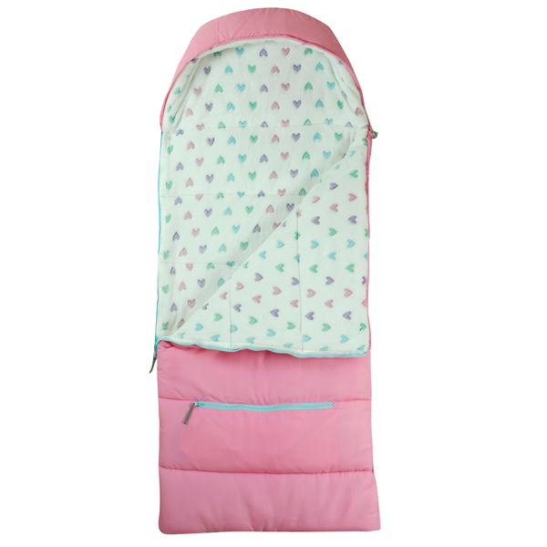 Mimish Sleep-N-Pack: Packable Sleeping Bag, Glow In The Dark