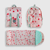 Sleep-N-Pack: Packable Sleeping Bag, Little Kid 3-6 yrs - Strawberries & Daisies